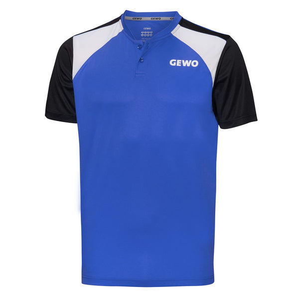 Gewo T-Shirt Zamora blue/black