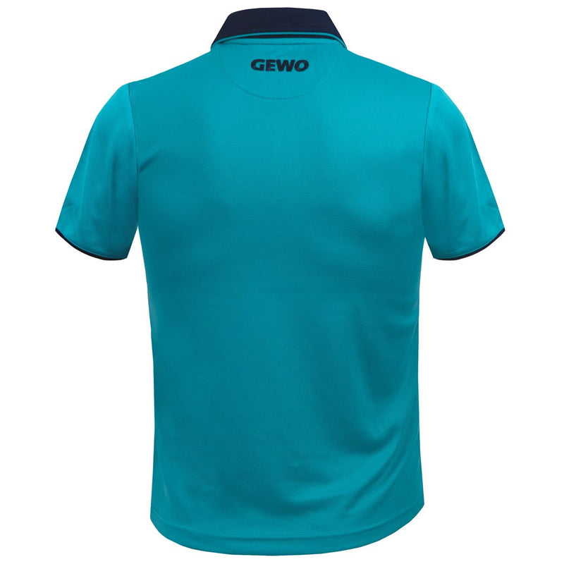 Gewo shirt Sawona turquoise/blauw