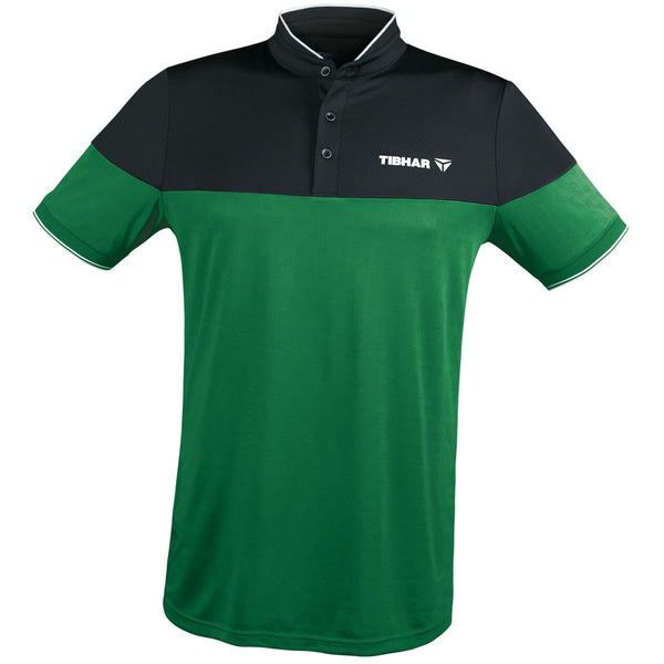 Tibhar shirt Trend groen/zwart