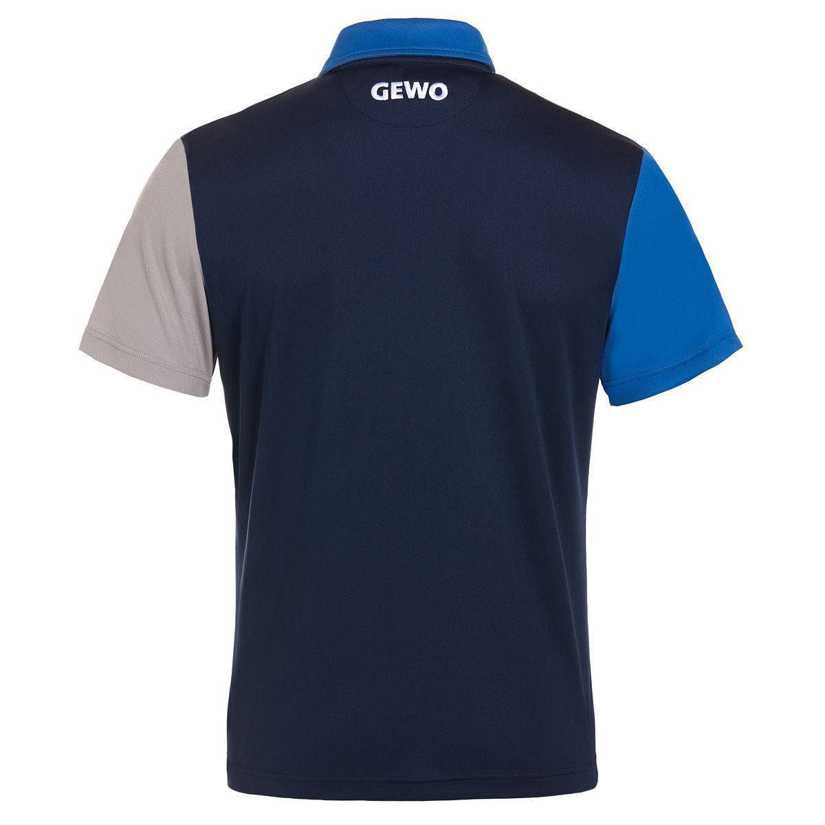 Gewo shirt Ravenna Cotton/Polyester navy/royalblue