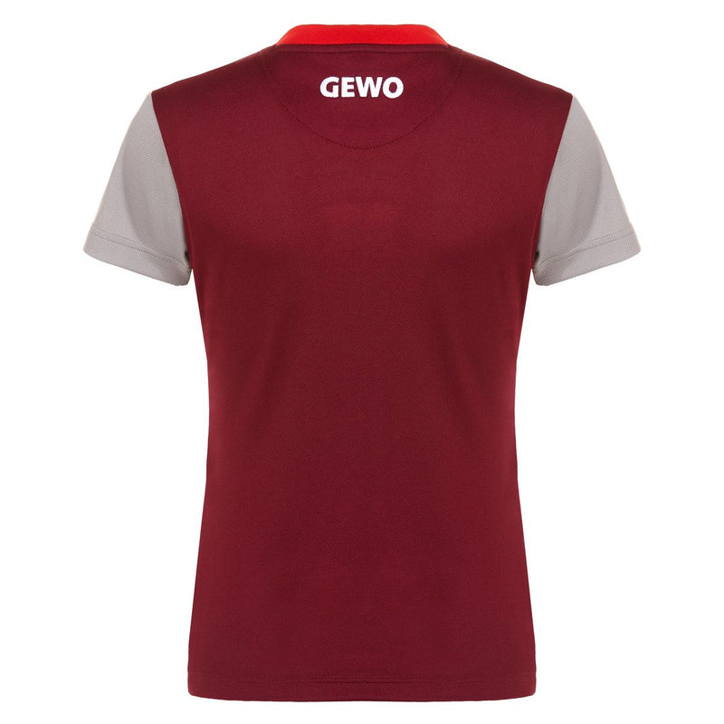 Gewo shirt Ravenna Lady bordeau/rood