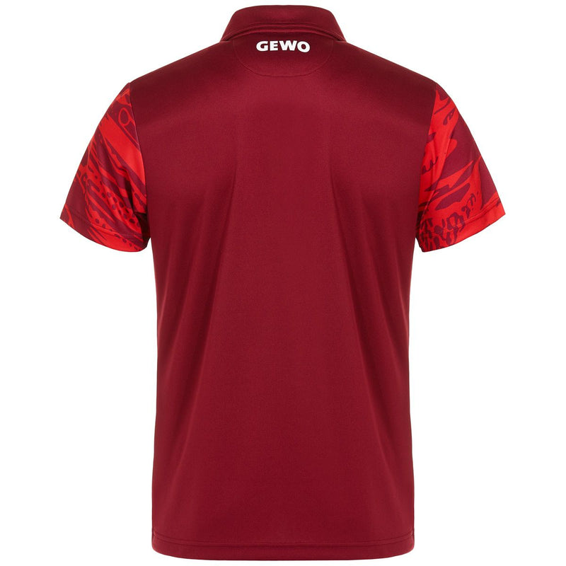 Gewo shirt Mattia bordeaux/red