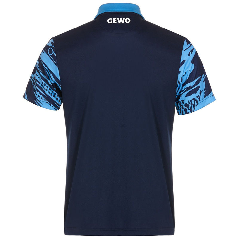 Gewo shirt Mattia marine/blauw