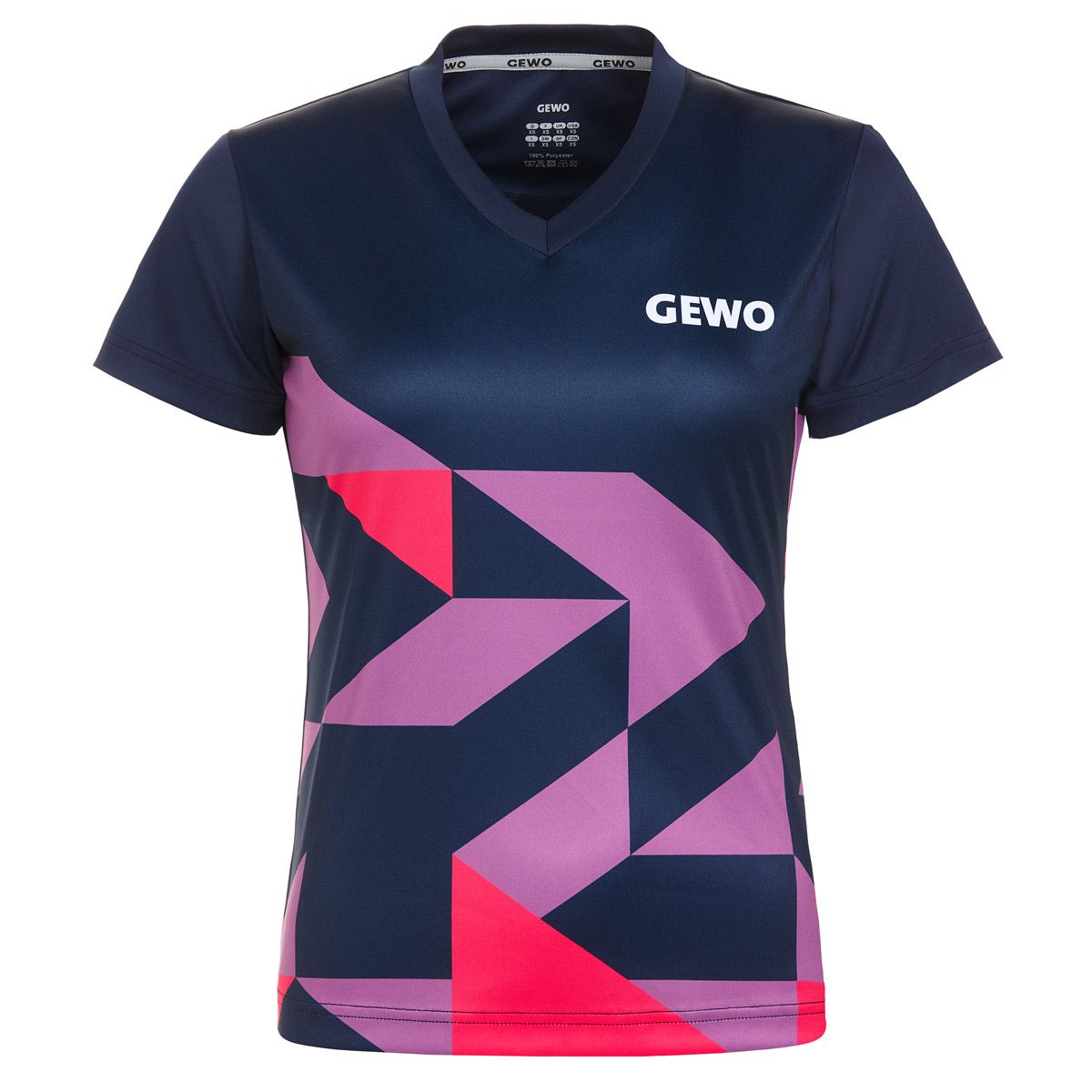 Gewo shirt Matera Lady navy/pink