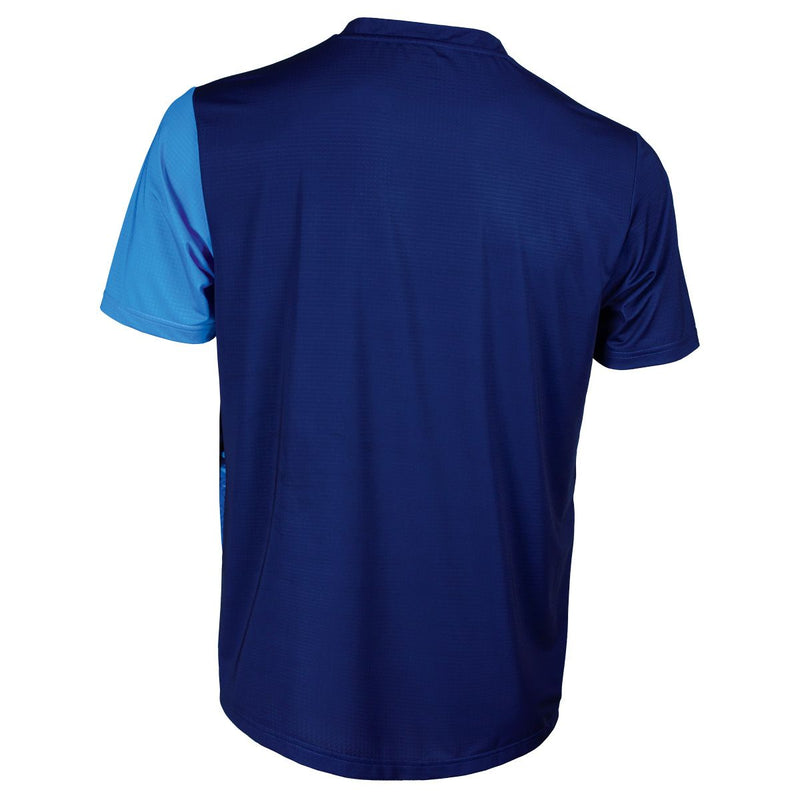 Tibhar shirt Azur blauw/donkerblauw