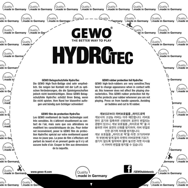 Gewo Hydro Tec Tensor beschermfolie