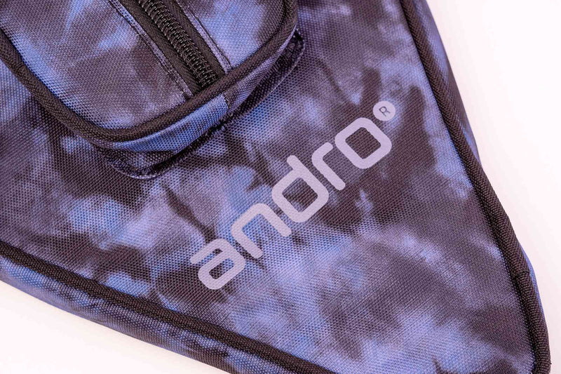 Andro Basic bathoes Maboon zwart/blauw