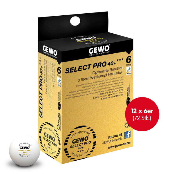 Gewo Bal Select Pro 40+***12x6er Box wit