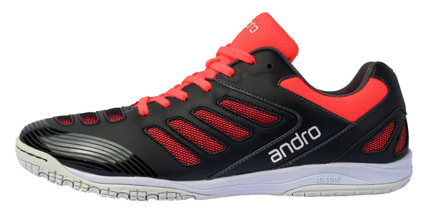 Andro shoes Cross Step 2  black/neon red