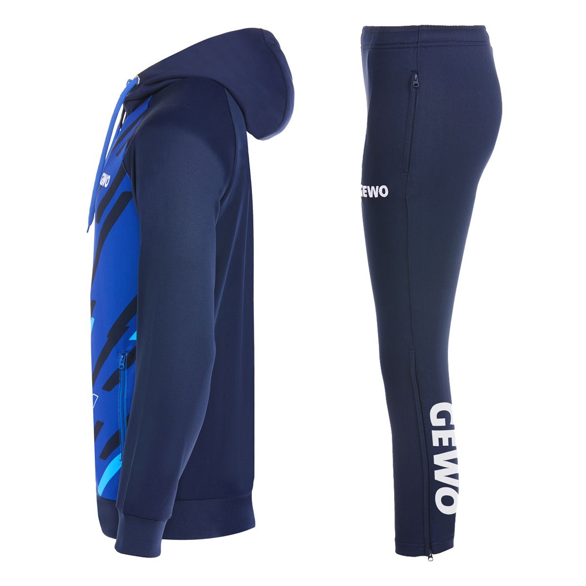 Gewo Trainingspak Ponza II marine/royalblauw