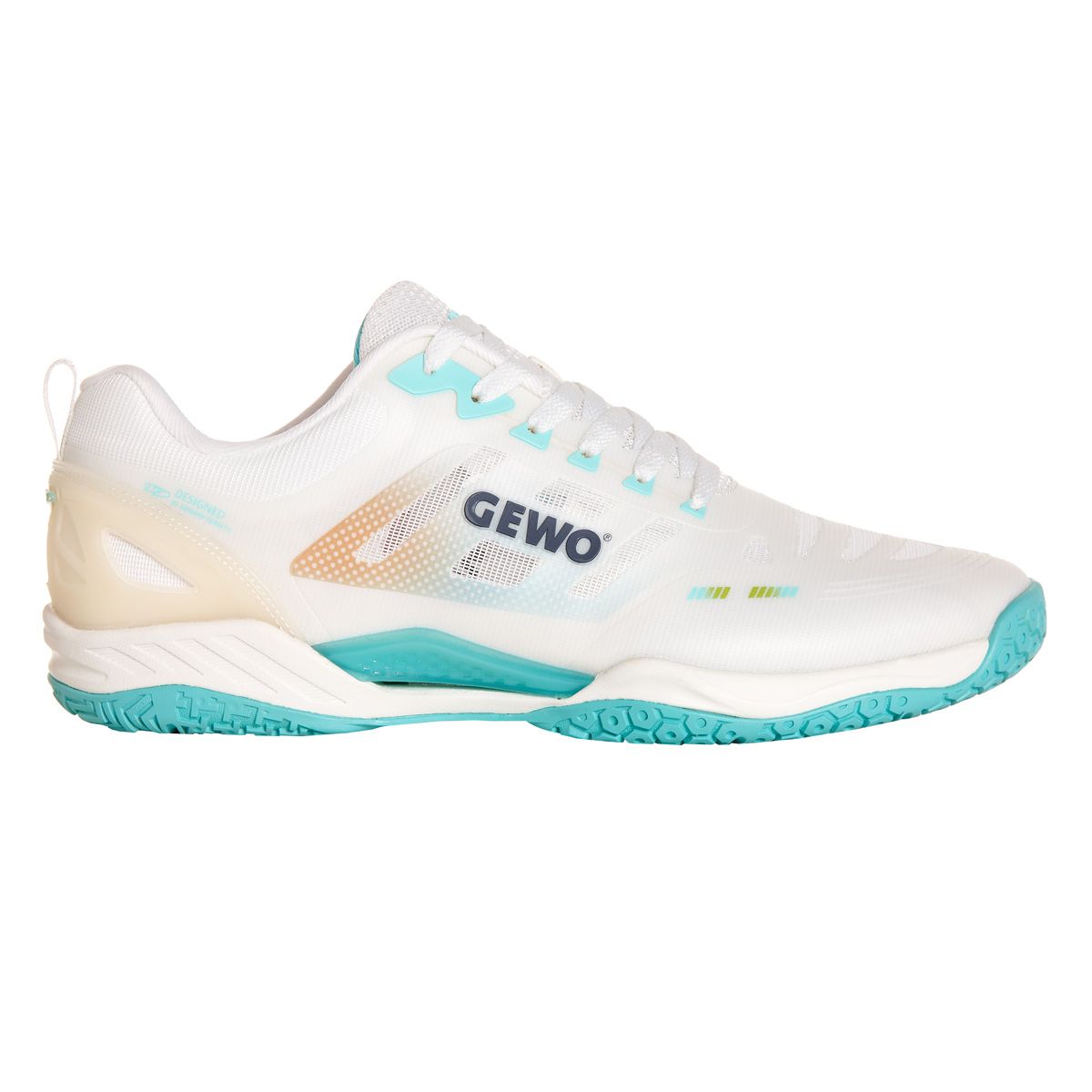 Gewo schoenen Ultra Force Pro  wit/mint groen