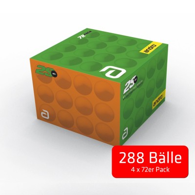 Andro Ball Poly2S**orange 4-pack (288)