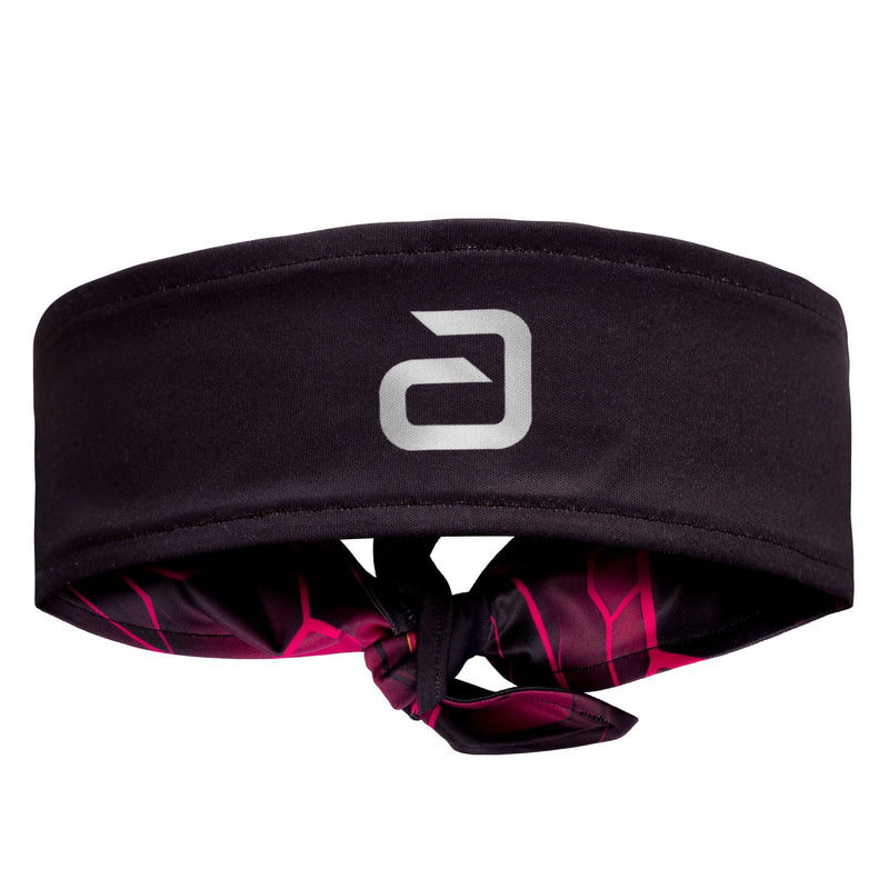 Andro Hoofdband Pro zwart/roze