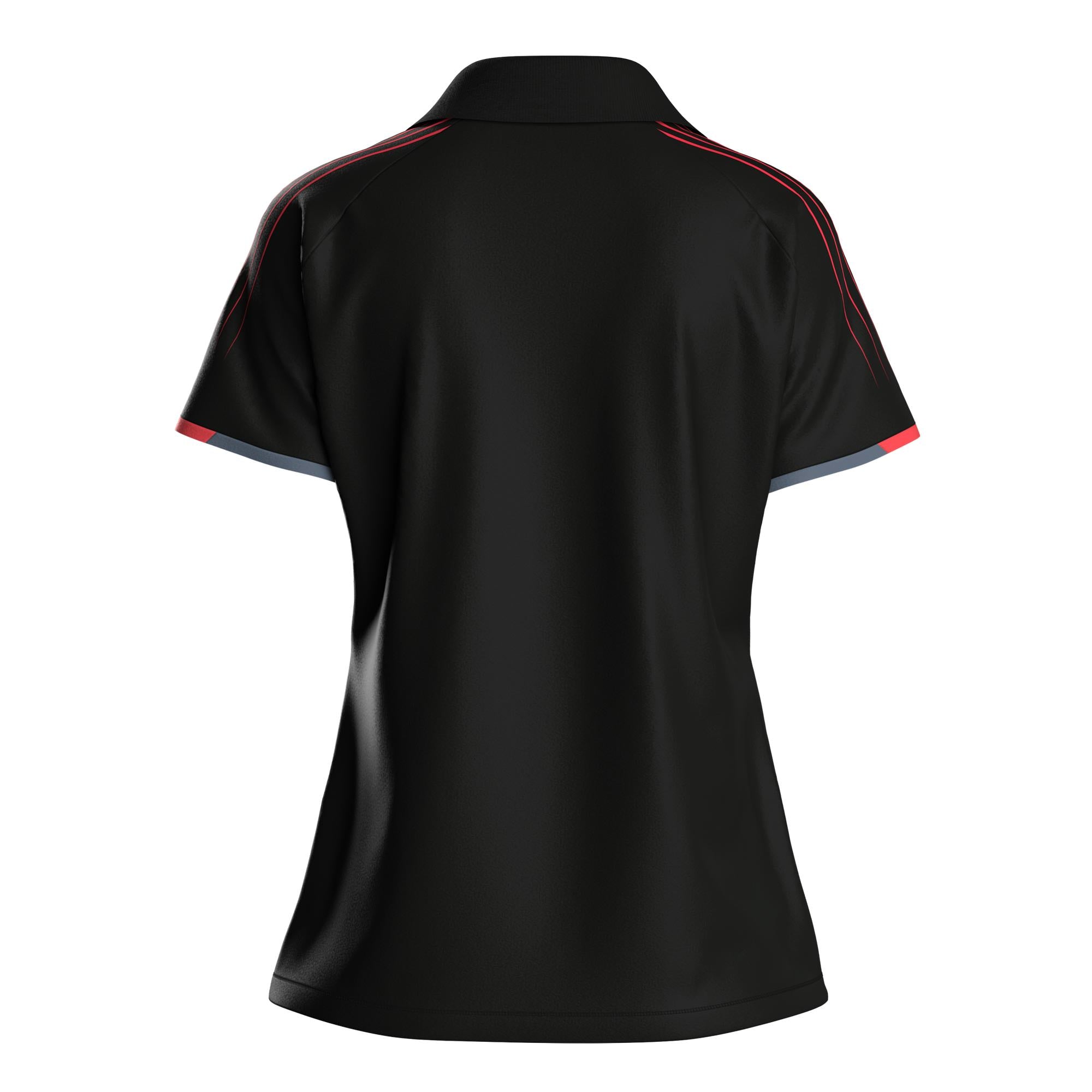 Andro Shirt Avos Women black/neon red