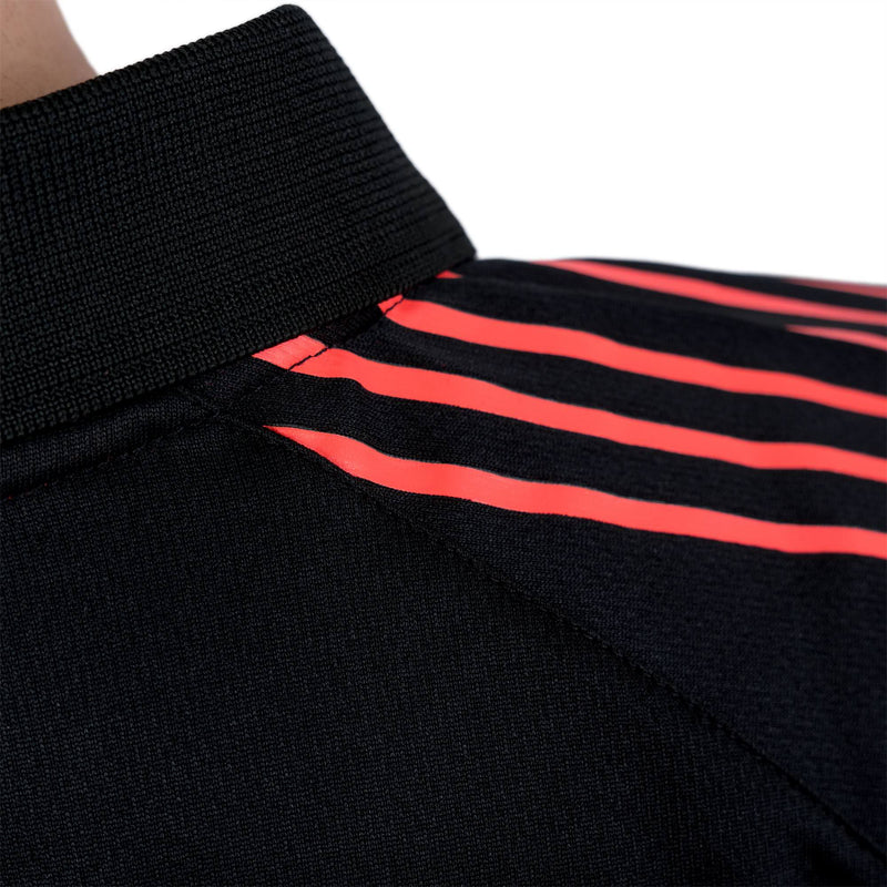 Andro Shirt Avos zwart/neon rood
