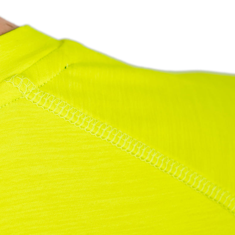 Andro Shirt Melange Alpha neon yellow