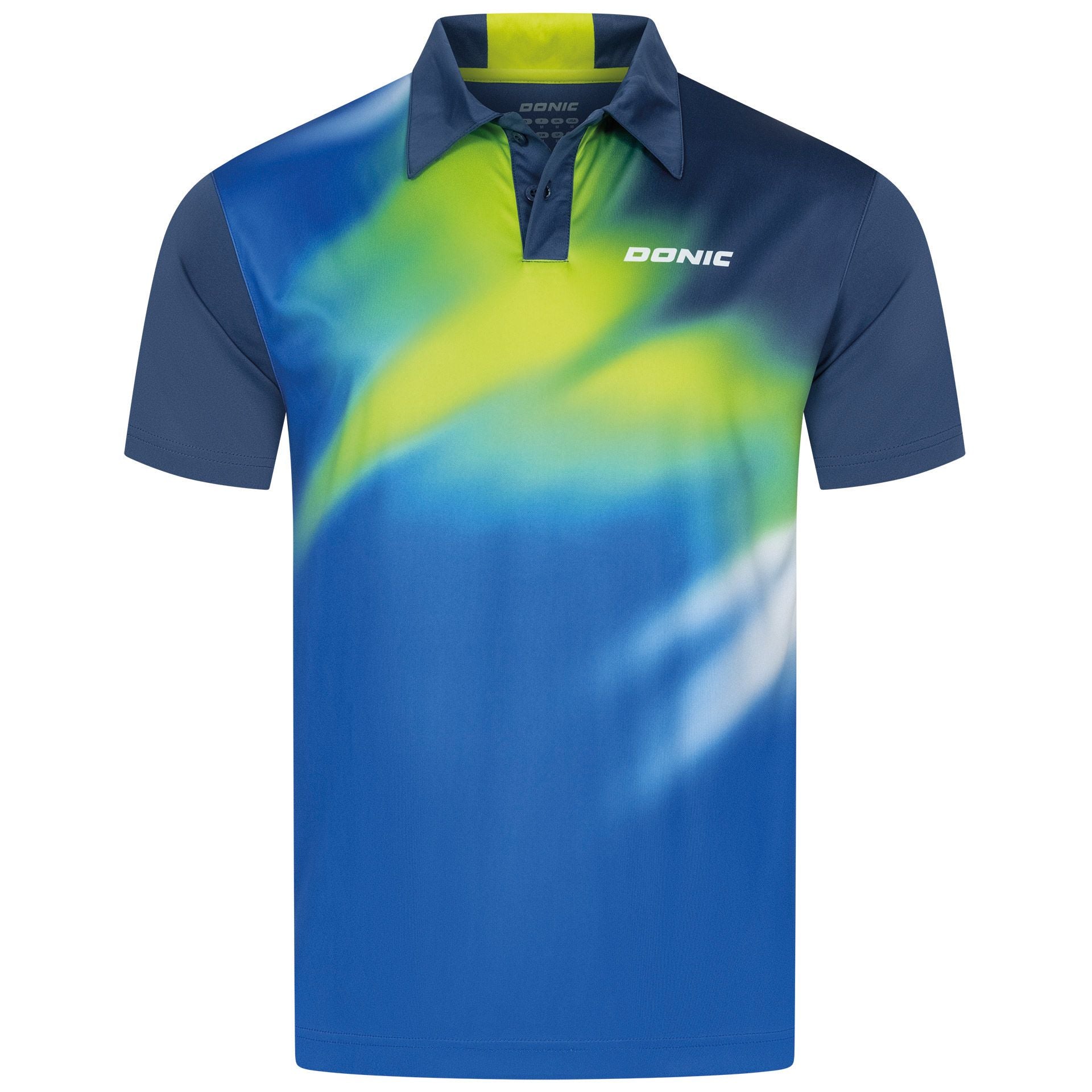 Donic shirt Rhythm marine/royalblauw/lime