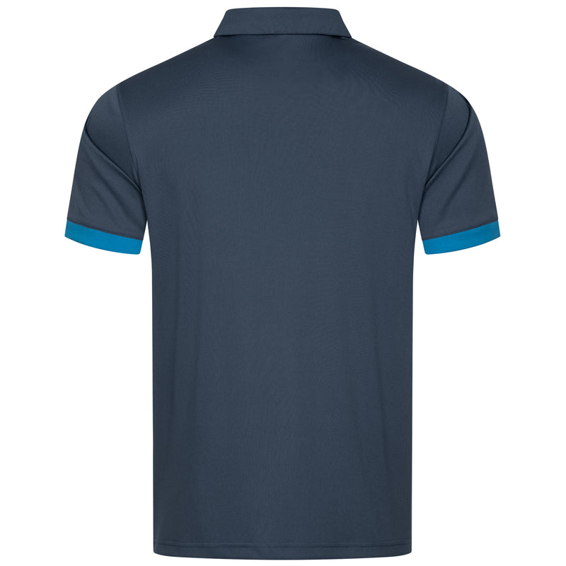 Donic shirt Aviator marine/cyaanblauw