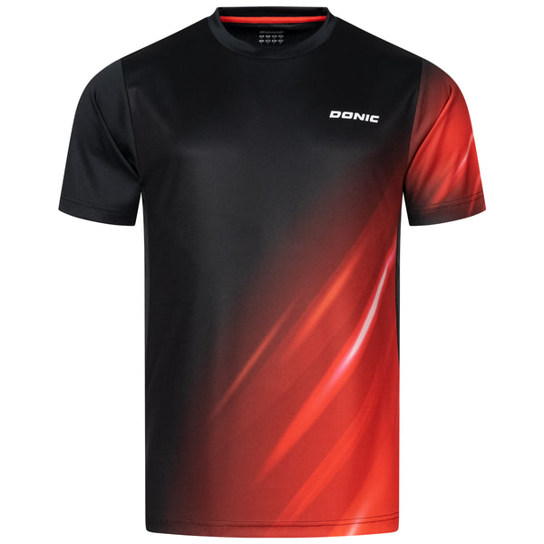 Donic T-Shirt Drop black/red
