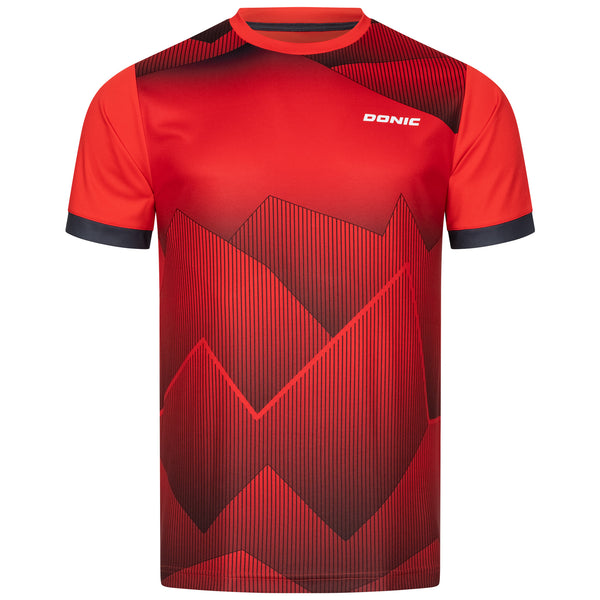Donic T-Shirt Nova rood/zwart