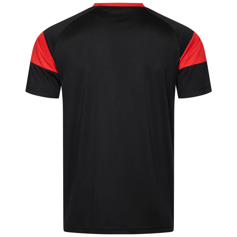 Donic T-Shirt Slate Junior zwart/rood