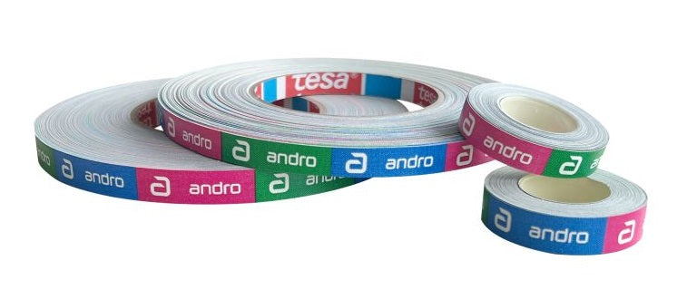 Andro Edge Tape Colors 10mm 10m green/blue/pink