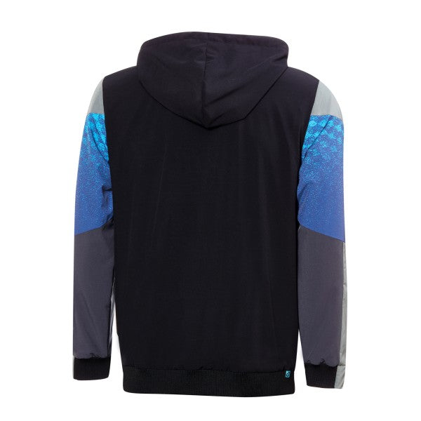 Andro Trainingsjack Millar zwart/blauw