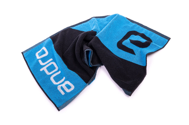 Andro Handdoek Refresh S blauw/zwart