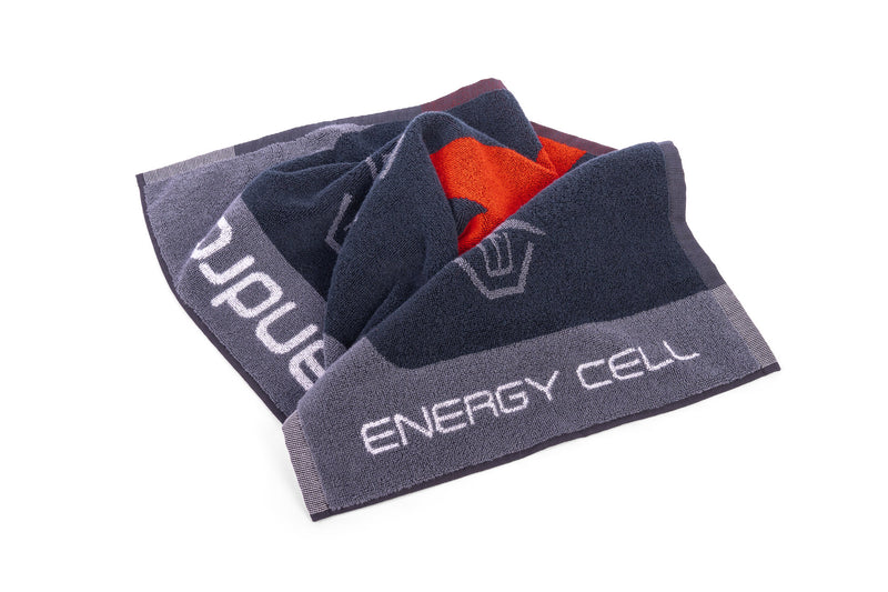 Andro Towel Energy Cell S black/red