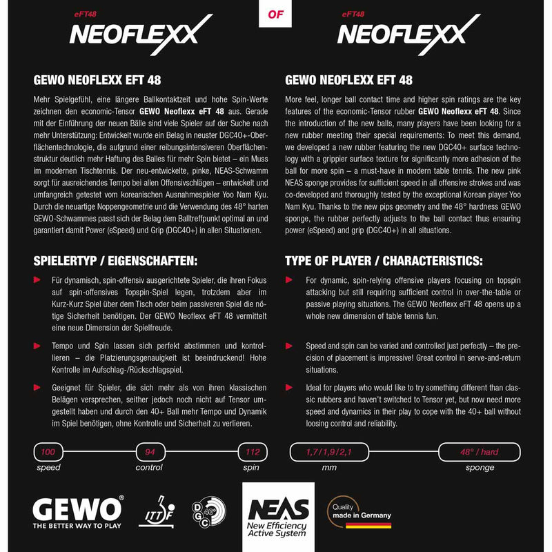 Gewo Neoflexx eFT 48