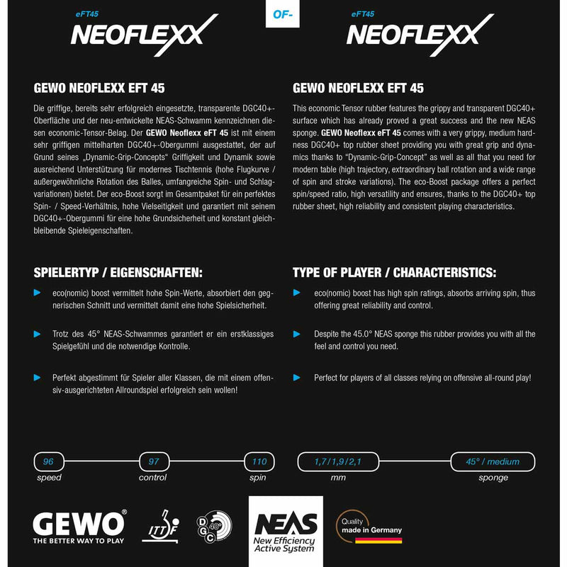 Gewo Neoflexx eFT 45
