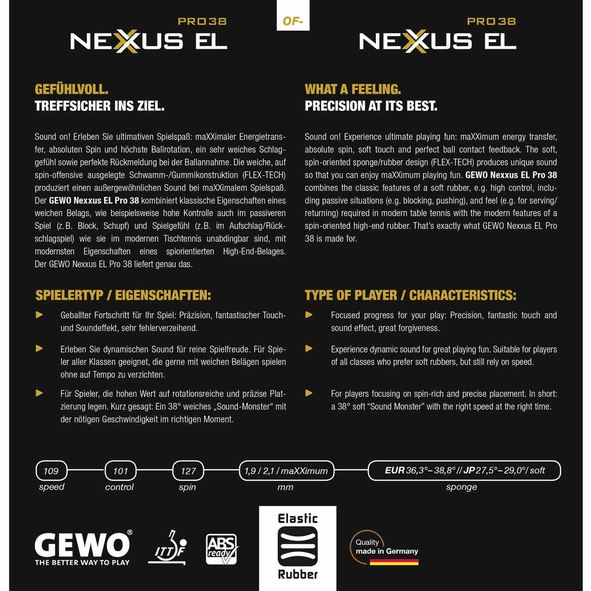 Gewo Nexxus EL Pro 38