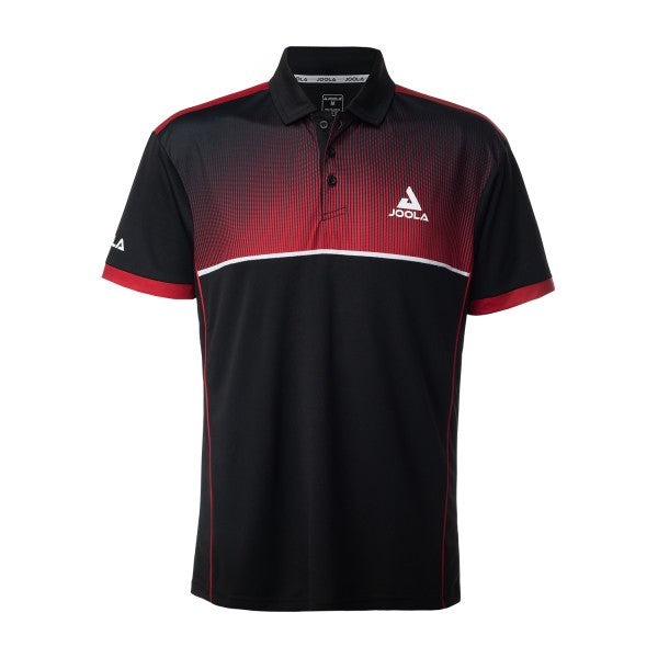 Joola shirt Edge zwart/rood
