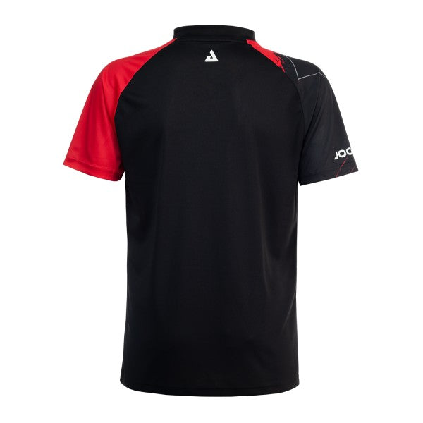 Joola t-shirt Elanus zwart/rood