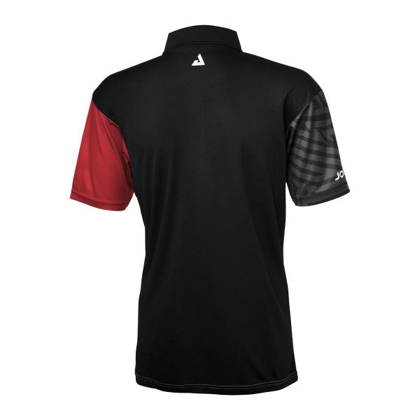 Joola shirt Synergy zwart/rood