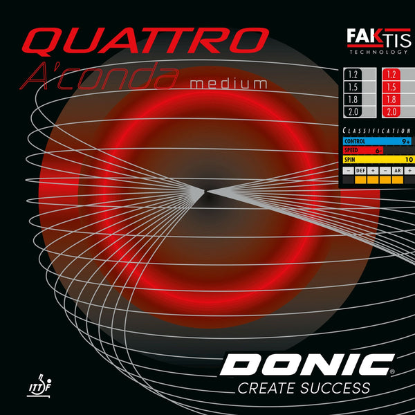 Donic Quattro A'Conda-Medium