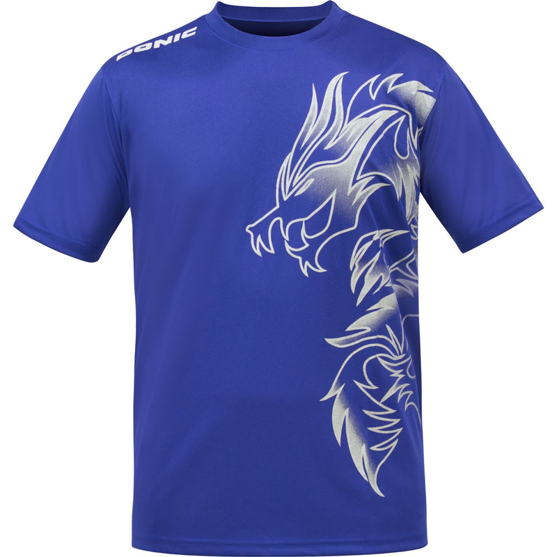 Donic T-Shirt Dragon royalblue/white
