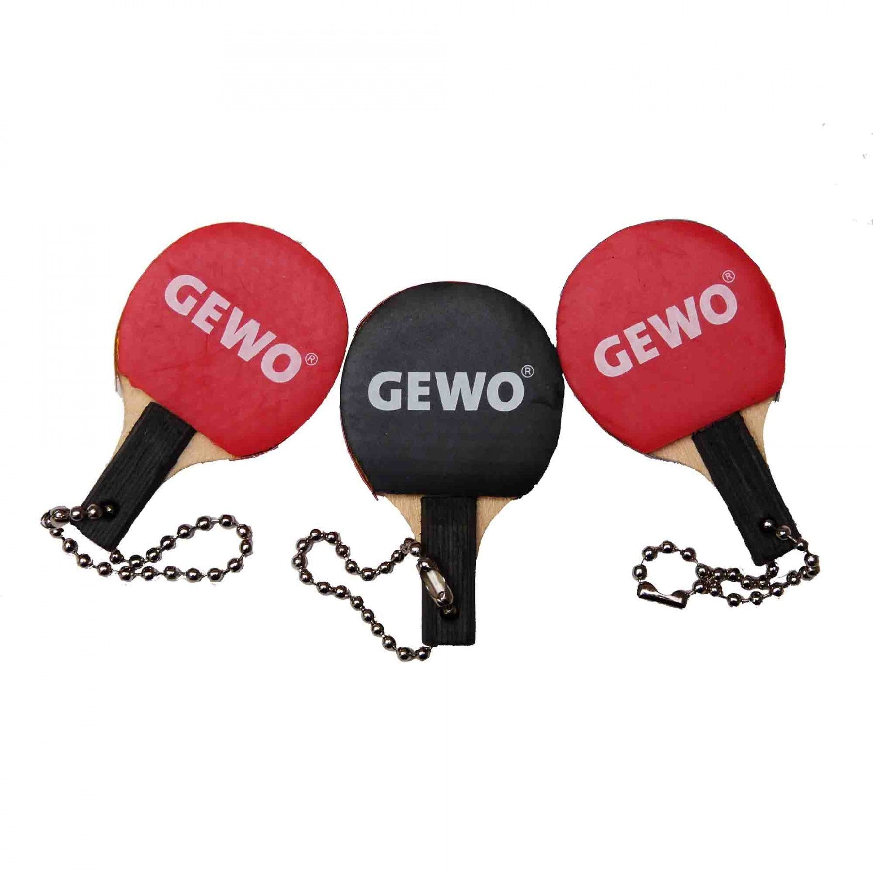 Sleutelhanger met mini-bat (3 stuks)