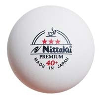 Nittaku Premium 40+ *** white (120)