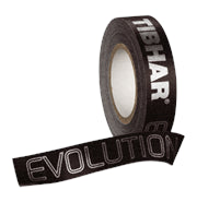 Tibhar Zijkantband Evolution zwart 12mm/5 mtr
