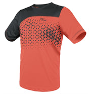 Tibhar T-shirt Game neon orange/grey