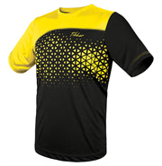 Tibhar T-shirt Game neon zwart/geel