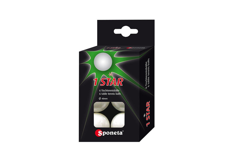 Sponeta TT-ball * (6) white