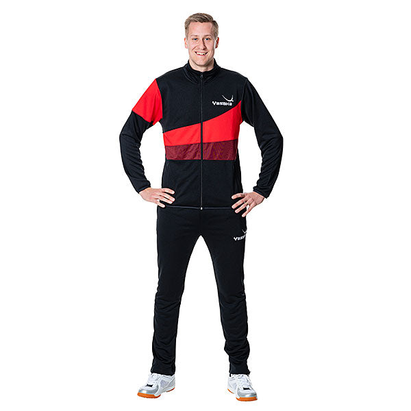 Yasaka Trainingspak Pollux zwart/rood