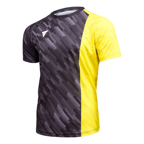 Victas T-Shirt 224 zwart/geel