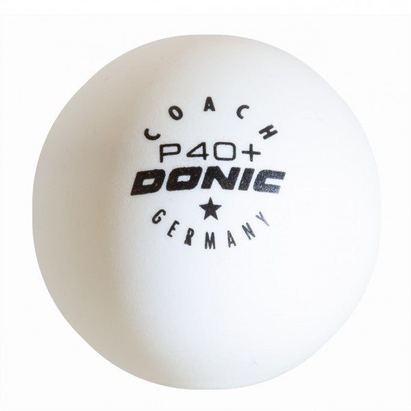 Donic Ball Coach P40+ *white (6)