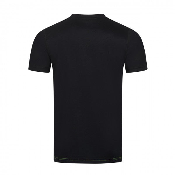 Donic T-Shirt Argon zwart/limegroen