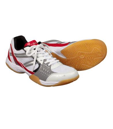 Tibhar schoenen Dual Speed wit/rood/zilver