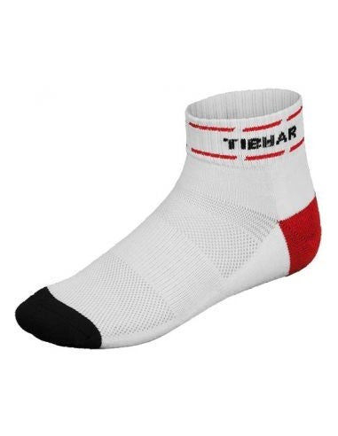 Tibhar Socks Classic white/red/black